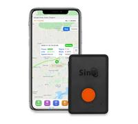 SinoTrack GPS Tracker 4G - Mini dispositivo di localizzazione per bambini, anziani e pazienti con demenza - monitoraggio live della posizione con funzione di allarme lunga durata della batteria