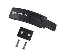 SINOVATI Premium Cintura pesistica uomo in pelle bovina con fibbia, cintura sollevamento pesi donna, cintura powerlifting bodybuilding allenamento, cintura pesi 8,5cm / 10cm altezza