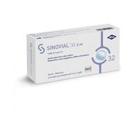 Sinovial 32 Siringa Articolare con Acido Ialuronico 1,6% - 3 Siringhe 2 ml