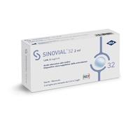 IBSA Siringa intra-articolare Sinovial 32 – Acido ialuronico 1,6% 32mg/2ml – 3 siringhe +3 aghi