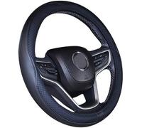 Sinoyer Copri Volante Coprivolante Auto - Accessori Auto Interno- Copertura Copri Sterzo Macchina per Peugeot 407 Coupe 2005-2011,Black