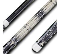 Sinsilvie 13mm 58 Pollici 19 20 Once Stecche Biliardo Pool,1/2 Maple Pool Cue Stick,Bastone da Biliardo da Bar per Uomini e Donne. (Holz 19oz)