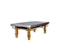 Sinsilvie Telo Copri Biliardo Professionale,Verde & D'argento , 7"& 8" Copertura Biliardo,Copertura Tavolo Biliardo (Silver 8 ft)