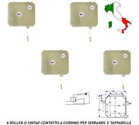 SINTAP 4 PZ SWITCHALLARM TAPPARELLE SERRANDE BREVETTO CONTATTI CORDINO ANTIFURTO