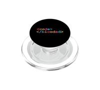 Sintassi dei dati degli sviluppatori divertenti a sangue di codice PopSockets PopGrip per MagSafe