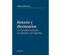 Sintaxis y diccionarios (Tascabile)