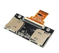 Sintech Adattatore da doppia micro SD a ZIF CE a 40 pin, compatibile con iPod Classic iPod Video 5a 5a 5a 6a 6a 7a 7a scheda TF sostituisce MK8022GAA MK1634GAL MK1231GAL