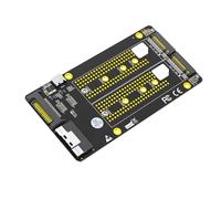 Sintech Adattatore dual M.2 NVME SSD 4x4x a Slimline SFF-8654 8X (è necessaria la scheda madre PCIe biforcazione)