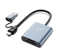 Sintech Lettore di schede CFexpress A/SD, USB 3.1 Gen 2 10Gbps CFexpress A, adattatore per schede di memoria SD SDXC USB 3.0, compatibile con Sony Tough CEA-G80T/G160T