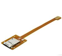 Sintech Prolunga piatta da micro SIM 3G 4G Card maschio a standard UIM SIM femmina, cavo di prolunga piatto FPC 15 cm