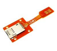 Sintech Prolunga standard UIM SIM Card maschio a femmina cavo FPC piatto 8 cm