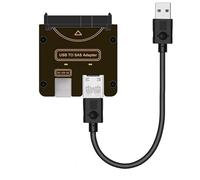 Sintech Scheda adattatore da SAS a USB 3.0, USB 3.0 tipo A SAS SATA Hard Drive Enclosure Reader per HDD SSD da 2,5" 3,5"