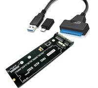 Sintech Scheda adattatore SATA con cavo USB SATA, compatibile per SSD a 18 pin dal 2010 al 2011 MacBook Air A1369 A1370 A1377