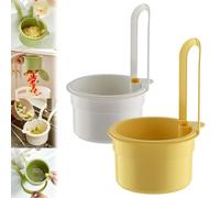 Sintegino, Cestino per Scarico del lavello da Cucina in plastica, lavandino del lavello da Cucina Catcher, Catcher di Cibo per Il lavandino, premi Cestino drenante della Cucina di Scarico Automatico