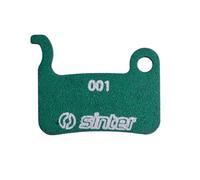 Sinter Pastiglie freno a disco - 001 Shimano A S2032 - Coppia singola in metallo cardate 2022: verde taglia unica