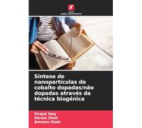 Síntese de nanopartículas de cobalto dopadas/não dopadas através da técnica biogénica