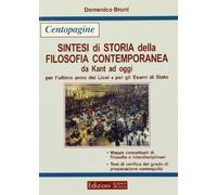 Sintesi di storia della filosofia contemporanea da Kant ad oggi