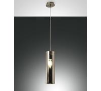 Sintesi pendel lampada vetro borosilicato cucina fumee E27 [EEK: A]