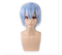 Sintetico corto bianco marrone bianco grigio blu bianco rosso rosso nero blu viola rosa biondo verde giallo arancione arancione cosplay parrucca Bianca pl-002-23