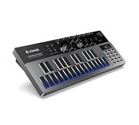 Sintetizzatore analogico per basso e sequencer, Donner Essential B1 con interfaccia utente intuitiva, memoria di 128 pattern, effetti di saturazione e delay, perfetto per un classico suono acid