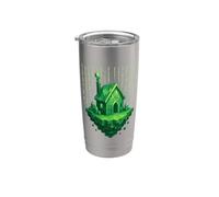 Sintetizzatore del Tempio Pixel di Witch House Bicchiere termico in acciaio inox doppia parete