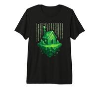 Sintetizzatore del Tempio Pixel di Witch House Maglietta Premium