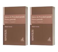 Sinteze de Procedura penala. Partea generala Vol.1 + Vol.2 Ed.6