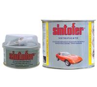 Sintofer Stucco per Metallo Vetrificato in Barattolo 750 ml Ambrato Tipo