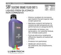 Sintoflon SBF Silicone Brake Fluid 500ml liquido freni DOT5 olio NON IGROSCOPICO