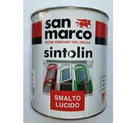 SINTOLIN SMALTO VERNICE BRILLANTE SINTETICO UNIVERSALE PER ESTERNO/INTERNO COLORE GRIGIO AUTUNNO 750 ML. E' uno smalto di impiego generale per esterni/interni