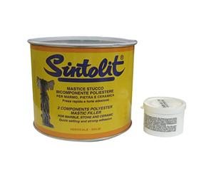 Sintolit LIT175 Mastice Stucco per Marmo, Bianco