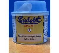 SINTOLIT MASTICE STUCCO BICOMPONENTE PER LEGNO COLORE CHIARO 375ML