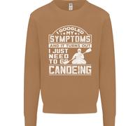 Sintomi i Just Bisogno To Go Canoa Divertente Uomo Felpa Maglione