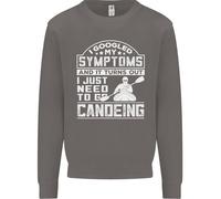 Sintomi i Just Bisogno To Go Canoa Divertente Uomo Felpa Maglione