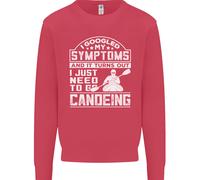 Sintomi i Just Bisogno To Go Canoa Divertente Uomo Felpa Maglione