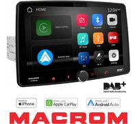SINTOMONITOR 1 DIN Autoradio CarPlay Android Auto Wi-Fi Bluetooth USB Monitor 9"