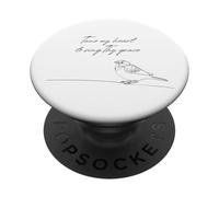 Sintonizza il mio cuore per cantare l'inno Thy Grace Bird Come Thou Fount PopSockets PopGrip Adesivo