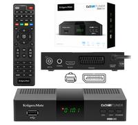 Sintonizzatore DVB-T2 H.265 HEVC Kruger&Matz Decoder PVR EPG USB con HDMI SCART