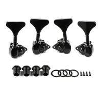 Sintonizzatore per basso elettrico Peg 4 String Bass Machine Head Knobs Open Gear Tuning Pioli Per Chitarra Elettrica Hardware Facile Installazione Hardware