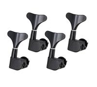 Sintonizzatore per piolo a corda Sigillato Pulsante testa a macchina per Bass Pars Nero 4R