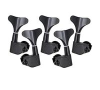 Sintonizzatore per piolo a corda Sigillato pulsante testa macchina per basso parte nero 2L3R