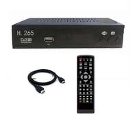 Sintonizzatore TV digitale DVB-T2 HEVC H.265 con ricevitore USB, decoder HD 1080P compatibile con TV