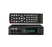 Sintonizzatore TV DVB-T2, Ricevitore TV Satellitare Terrestre, Decoder TV Digitale HEVC DVBT2 H.264 HD TV Box, Decoder USB, Spina UE