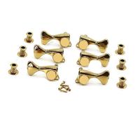 Sintonizzatori A Testa Di Chitarra 1 set di 3L3R 45 gradi accordatura corde chitarra meccanica accessori per chitarra oro