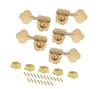 Sintonizzatori A Testa Di Chitarra 2L3R 3L2R 3L3R 1L4R 4L1R Accordatore per basso a 5 corde con meccanismo aperto testa della macchina per basso oro(3L3R)