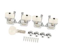 Sintonizzatori A Testa Di Chitarra 4+1 Chiavi di Accordatura per Banjo Manopole Semichiuse per Accessori per Strumenti Musicali