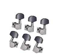 Sintonizzatori A Testa Di Chitarra 6 pezzi di accordatori a manopole chiuse, resistenti all'usura per chitarra acustica.