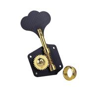 Sintonizzatori A Testa Di Chitarra Accordatore per basso Open Gear in scala 1:28 materiale in fibra di carbonio per chitarra elettrica Jazz.(1GD L)