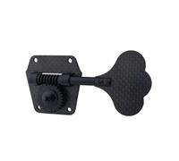 Sintonizzatori A Testa Di Chitarra Accordatore per basso Open Gear in scala 1:28 materiale in fibra di carbonio per chitarra elettrica Jazz.(1BK R)