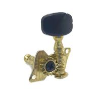 Sintonizzatori A Testa Di Chitarra Confezione da 4 piroli per accordatura ukulele meccaniche per mano sinistra e destra per accessori per chitarra ukulele 2R2L 4R 4L oro(4L)